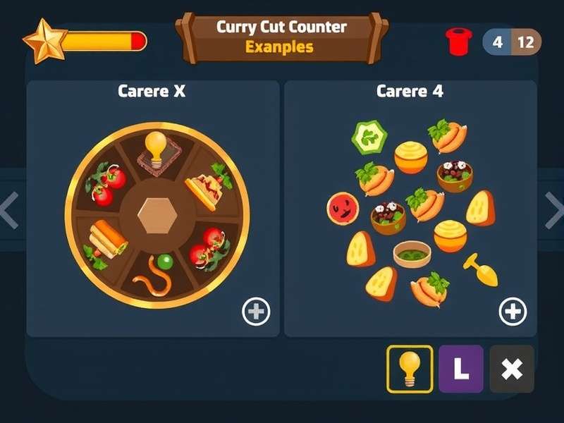 Curry Cut Counter Localization Examples